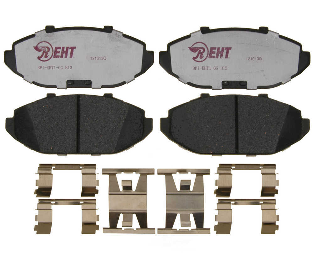 RAYBESTOS - Element3 Hybrid Technology Disc Brake Pad Set (Front) - RAY EHT748H
