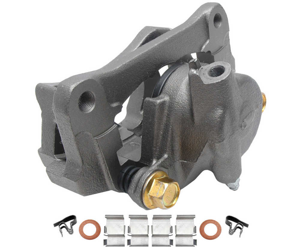RAYBESTOS - R-Line Remanufactured Semi-Loaded Disc Brake Caliper & Bracket Assembly (Rear Left) - RAY FRC10464