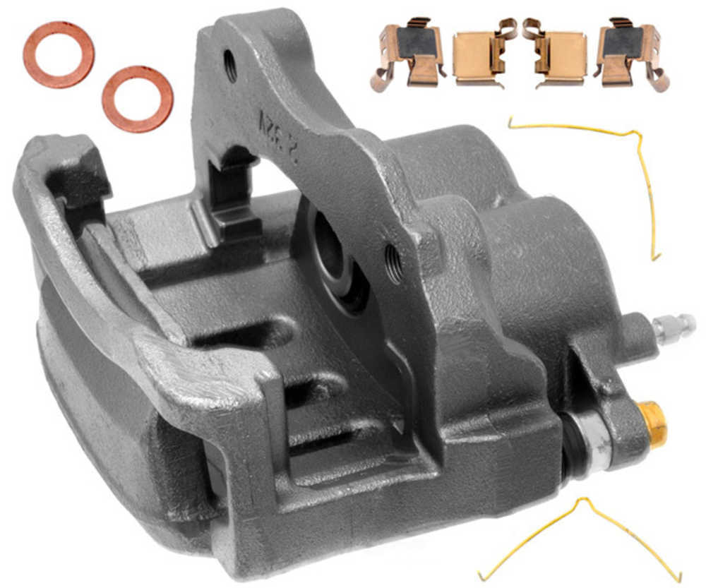 RAYBESTOS - R-Line Remanufactured Semi-Loaded Disc Brake Caliper & Bracket Assembly (Front Left) - RAY FRC10600