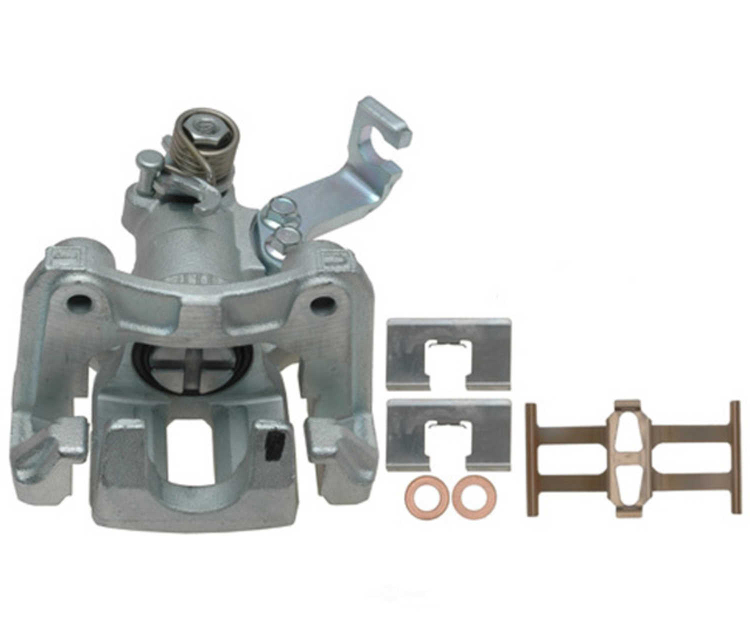 RAYBESTOS - R-Line Remanufactured Semi-Loaded Disc Brake Caliper & Bracket Assembly (Rear Left) - RAY FRC12151
