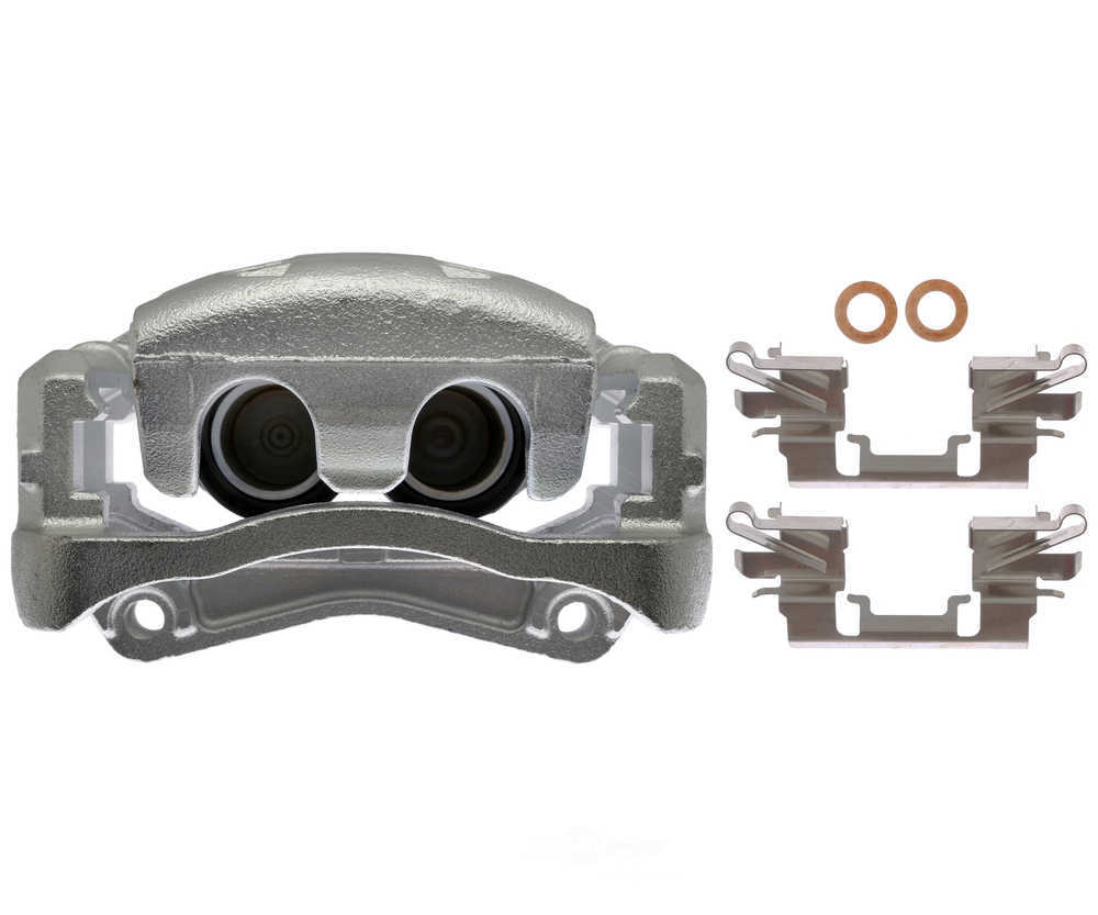 RAYBESTOS - R-Line Remanufactured Semi-Loaded Coated Disc Brake Caliper & Bracket As (Front Left) - RAY FRC12695C
