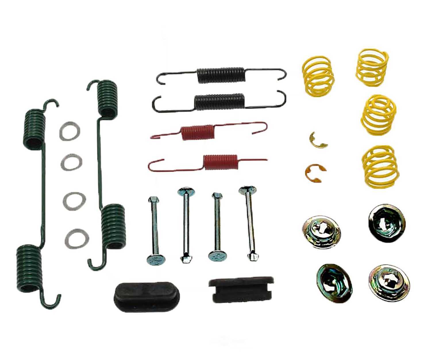 RAYBESTOS - R-Line Drum Brake Hardware Kit ( Without ABS Brakes, With ABS Brakes, Rear) - RAY H7168