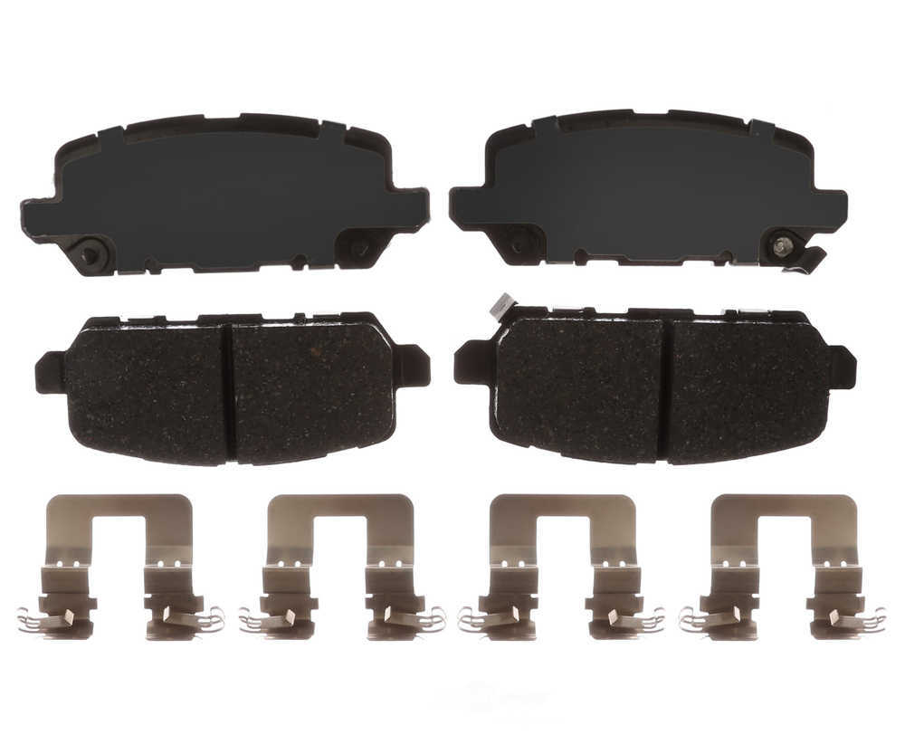 RAYBESTOS - R-Line Ceramic Disc Brake Pad Set (Rear) - RAY MGD1841CH
