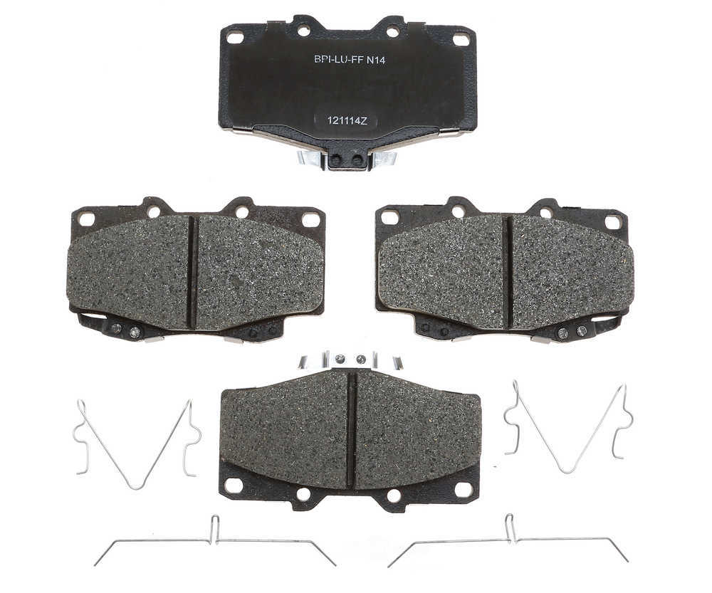 RAYBESTOS - R-Line Ceramic Disc Brake Pad Set (Front) - RAY MGD436CH