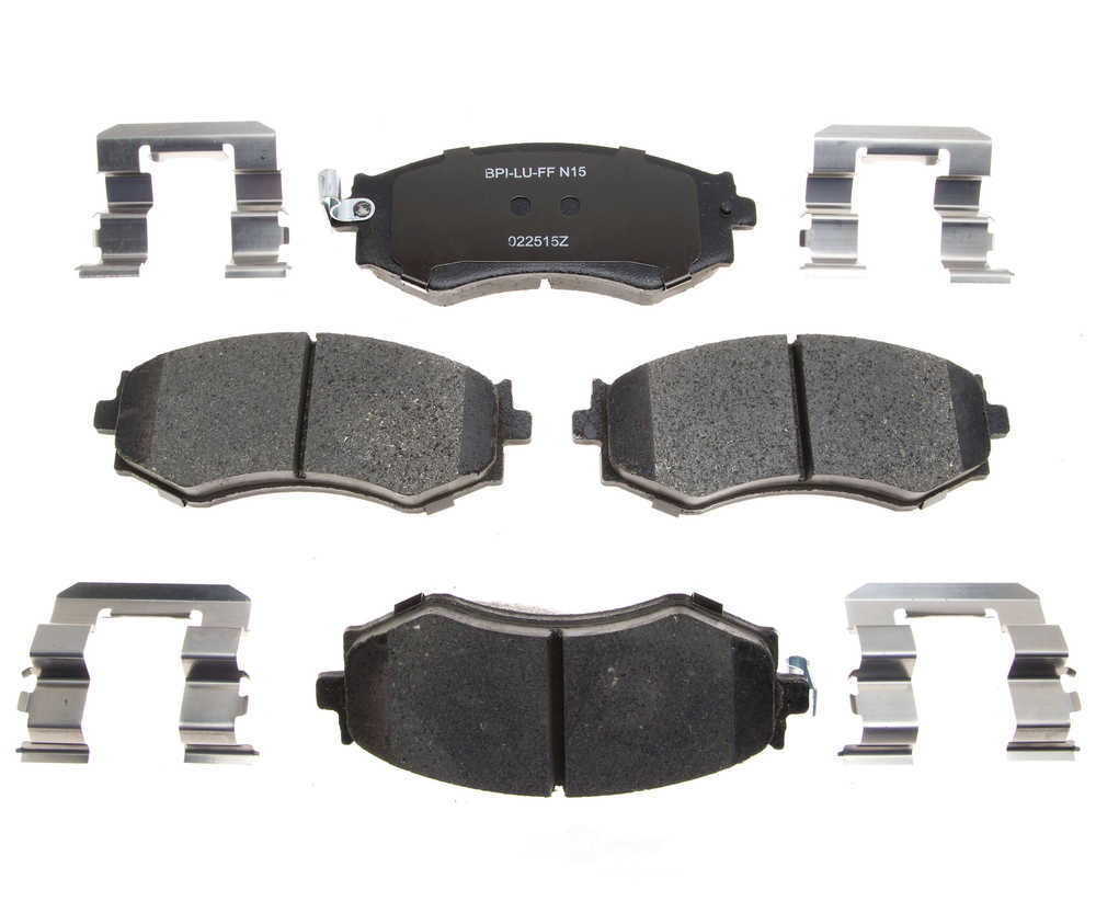 RAYBESTOS - R-Line Ceramic Disc Brake Pad Set (With ABS Brakes, Front) - RAY MGD462CH