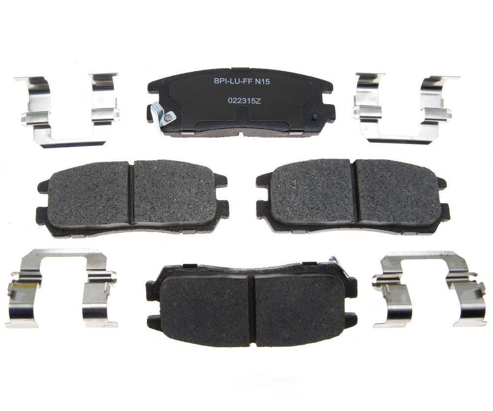 RAYBESTOS - R-Line Ceramic Disc Brake Pad Set (Rear) - RAY MGD580CH