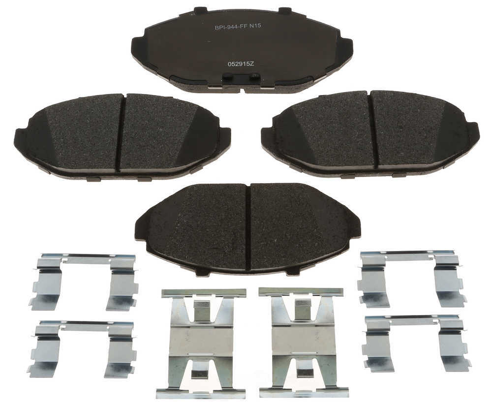 RAYBESTOS - R-Line Metallic Disc Brake Pad Set (Front) - RAY MGD748MH
