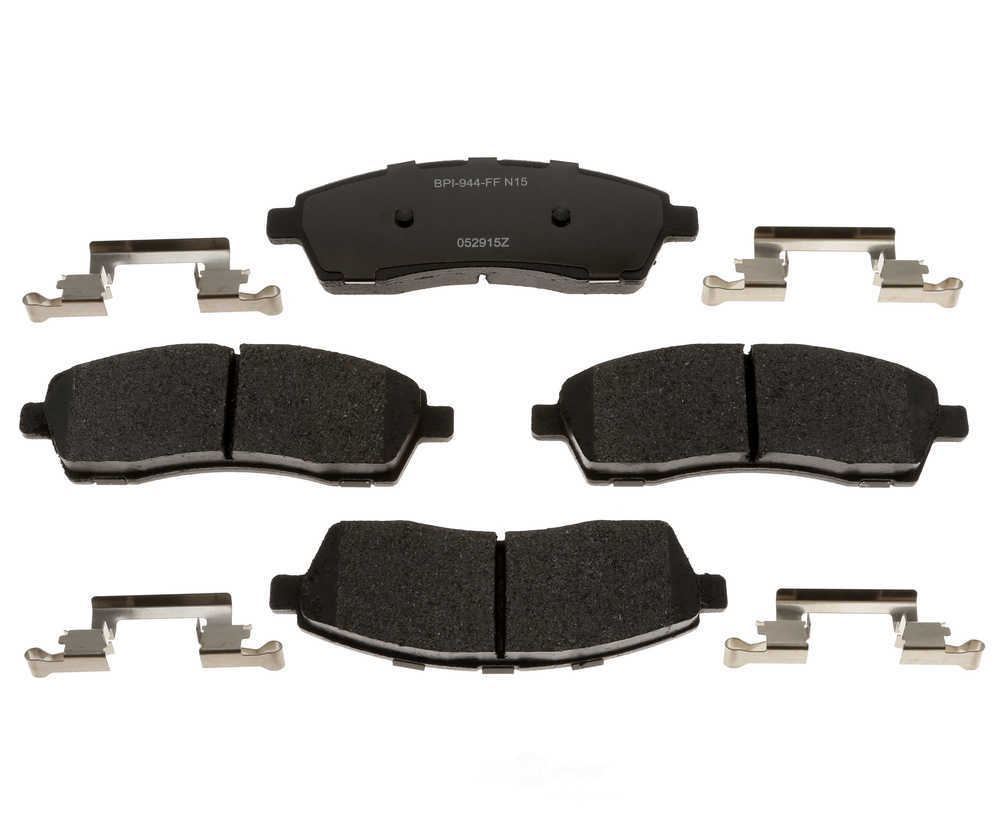 RAYBESTOS - R-Line Metallic Disc Brake Pad Set (Rear) - RAY MGD757MH