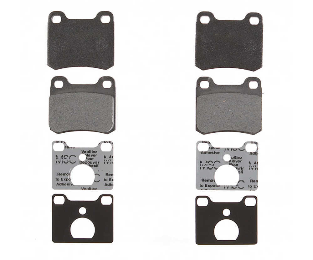 RAYBESTOS - Element3 Metallic Disc Brake Pad Set (Rear) - RAY PGD335M