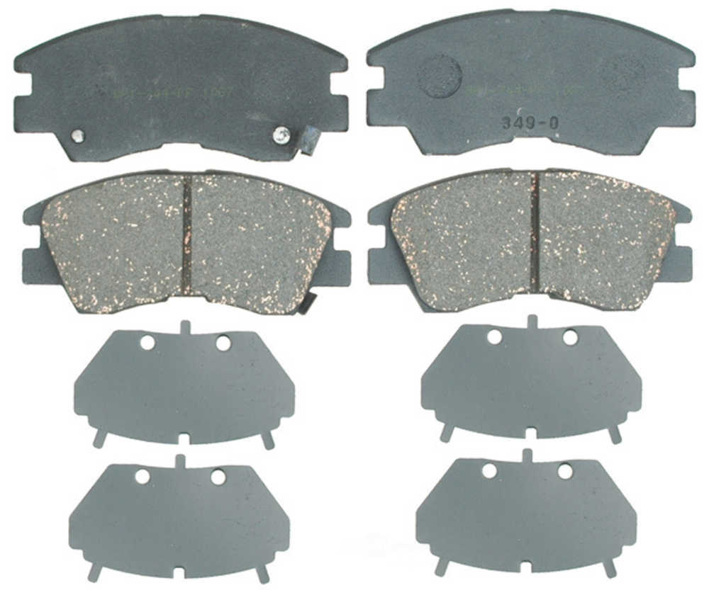 RAYBESTOS - Element3 Ceramic Disc Brake Pad Set (Front) - RAY PGD349C