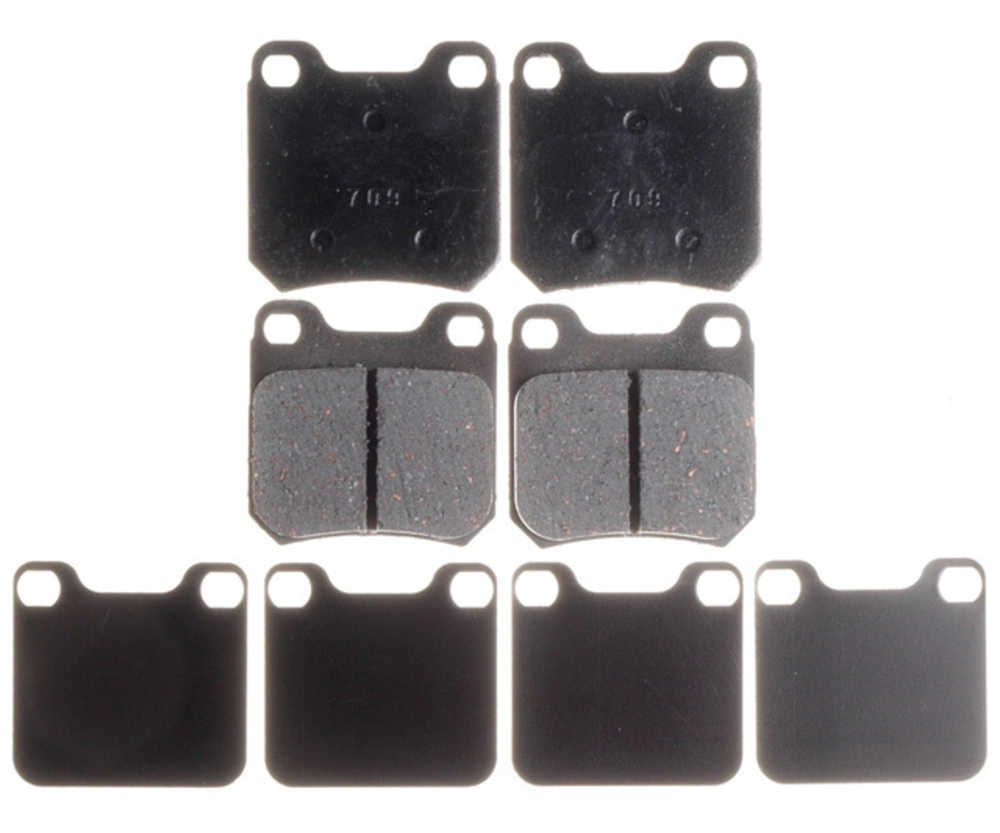 RAYBESTOS - Element3 Ceramic Disc Brake Pad Set (Rear) - RAY PGD709AC