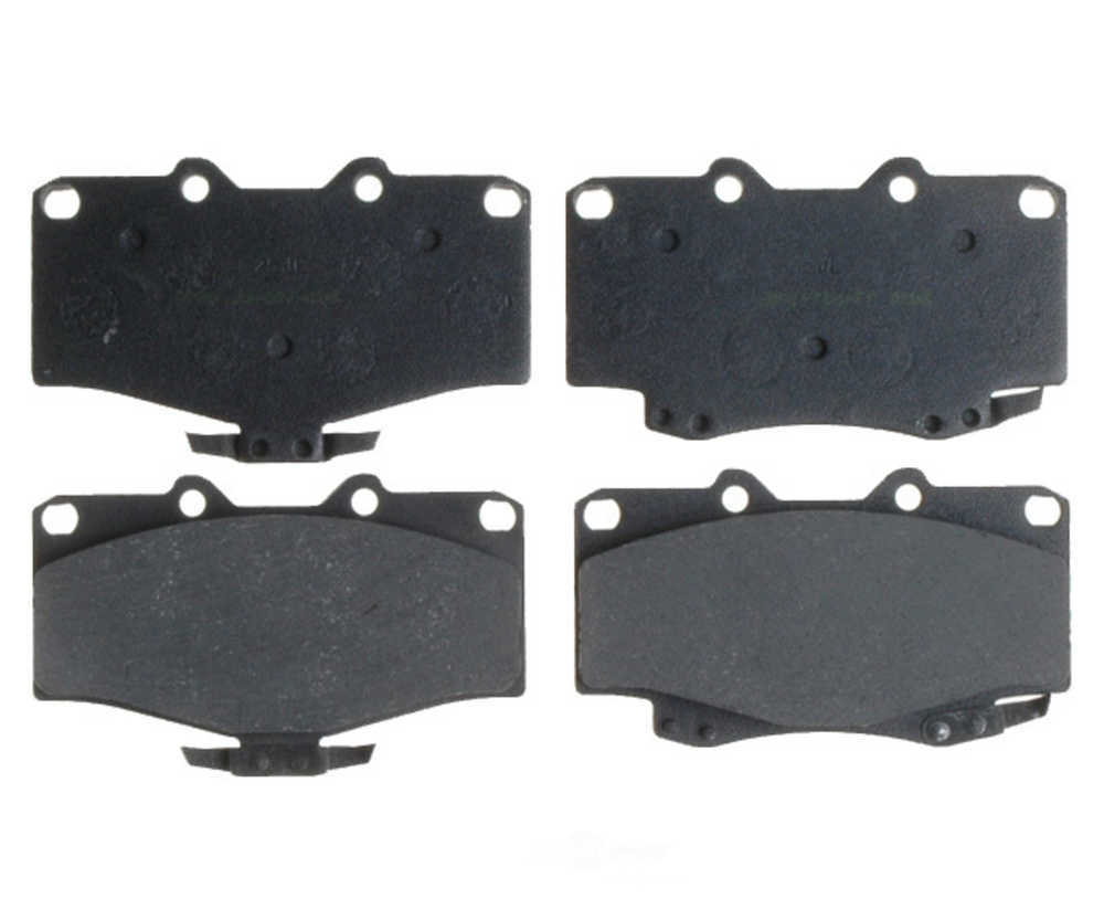 RAYBESTOS - Service Grade Organic Disc Brake Pad Set (Front) - RAY SGD436