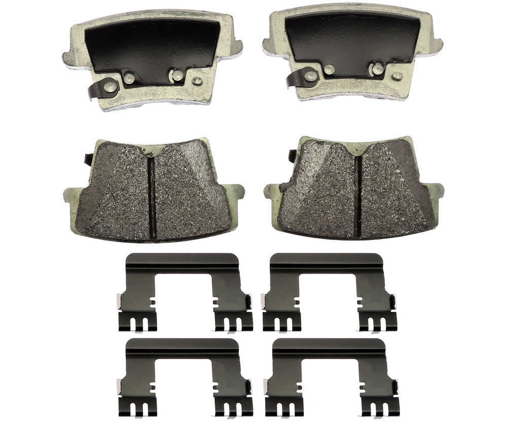 RAYBESTOS - Specialty - Police Metallic Disc Brake Pad Set - RAY SP1057APPH