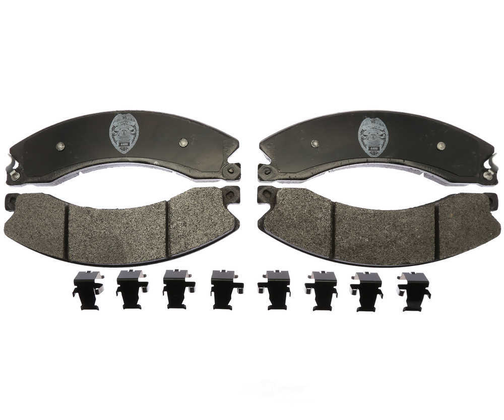 RAYBESTOS - Specialty - Police Metallic Disc Brake Pad Set (Front) - RAY SP1411PSH
