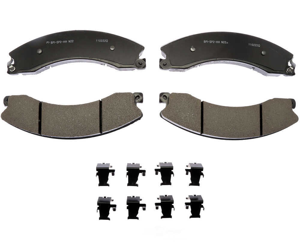 RAYBESTOS - Specialty - Medium Duty Metallic Disc Brake Pad Set (Front) - RAY SP1411TRH