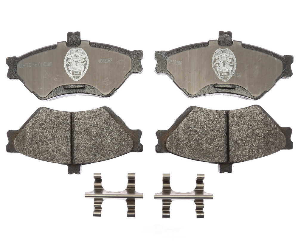 RAYBESTOS - Specialty - Police Metallic Disc Brake Pad Set (Front) - RAY SP659PPH