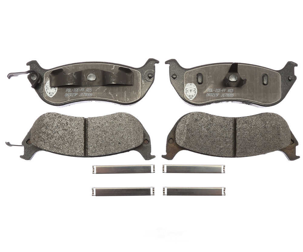 RAYBESTOS - Specialty - Police Metallic Disc Brake Pad Set (Rear) - RAY SP674APPH