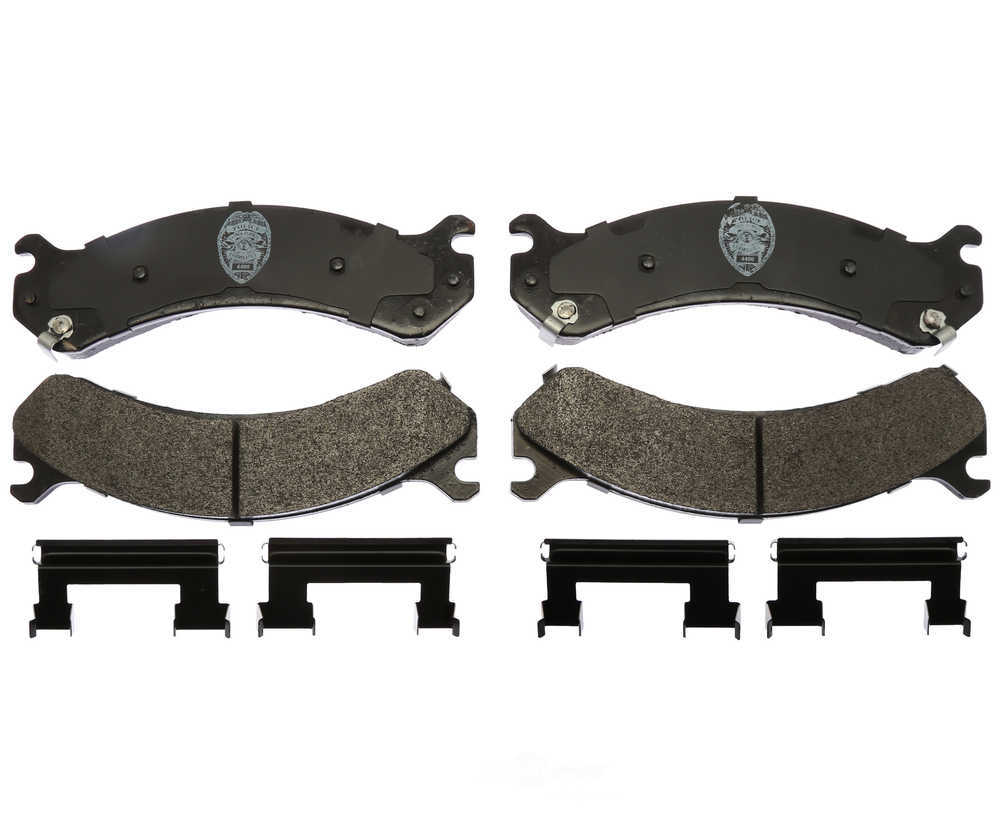RAYBESTOS - Specialty - Police Metallic Disc Brake Pad Set (Front) - RAY SP784PSH