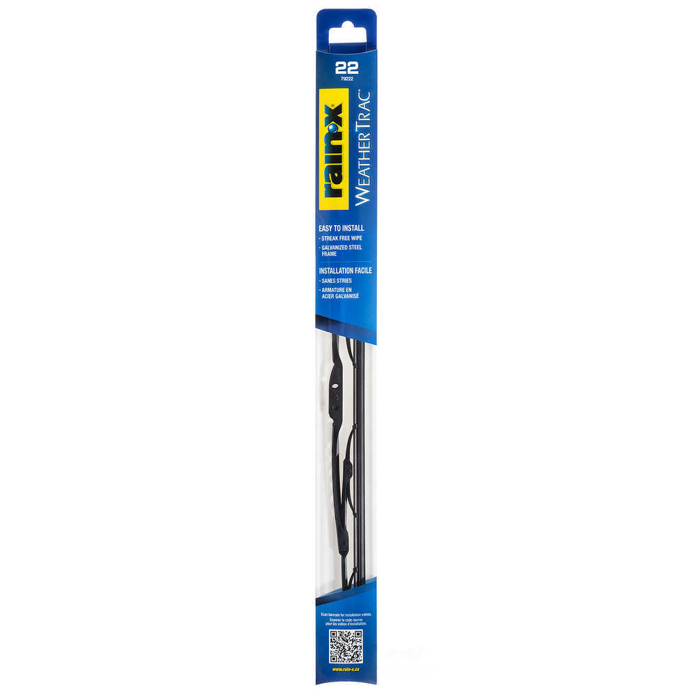 RAIN-X CANADA WEATHERTRAC 79222 — Jeu de balais d'essuie-glace