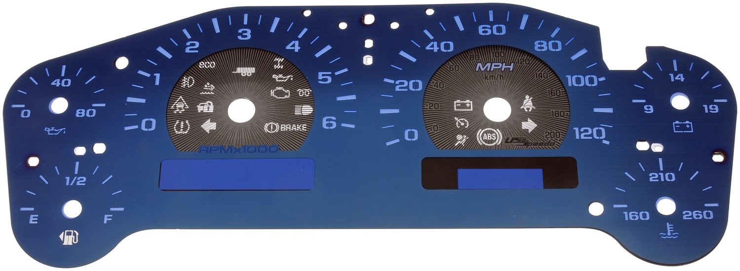 DORMAN - HELP - Instrument Cluster Upgrade Kit - RNB - 10-0109b