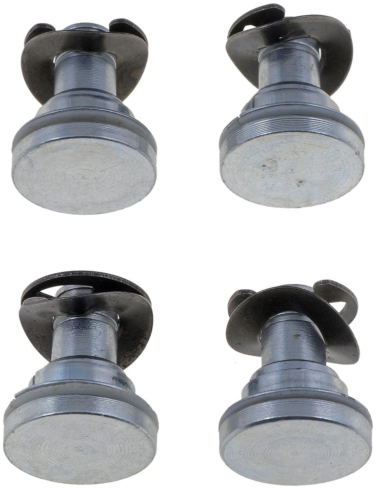 Door Hinge Pin And Bushing Kit - 4 Pins, 4 Bushings, 4 Washers And 4 Clips