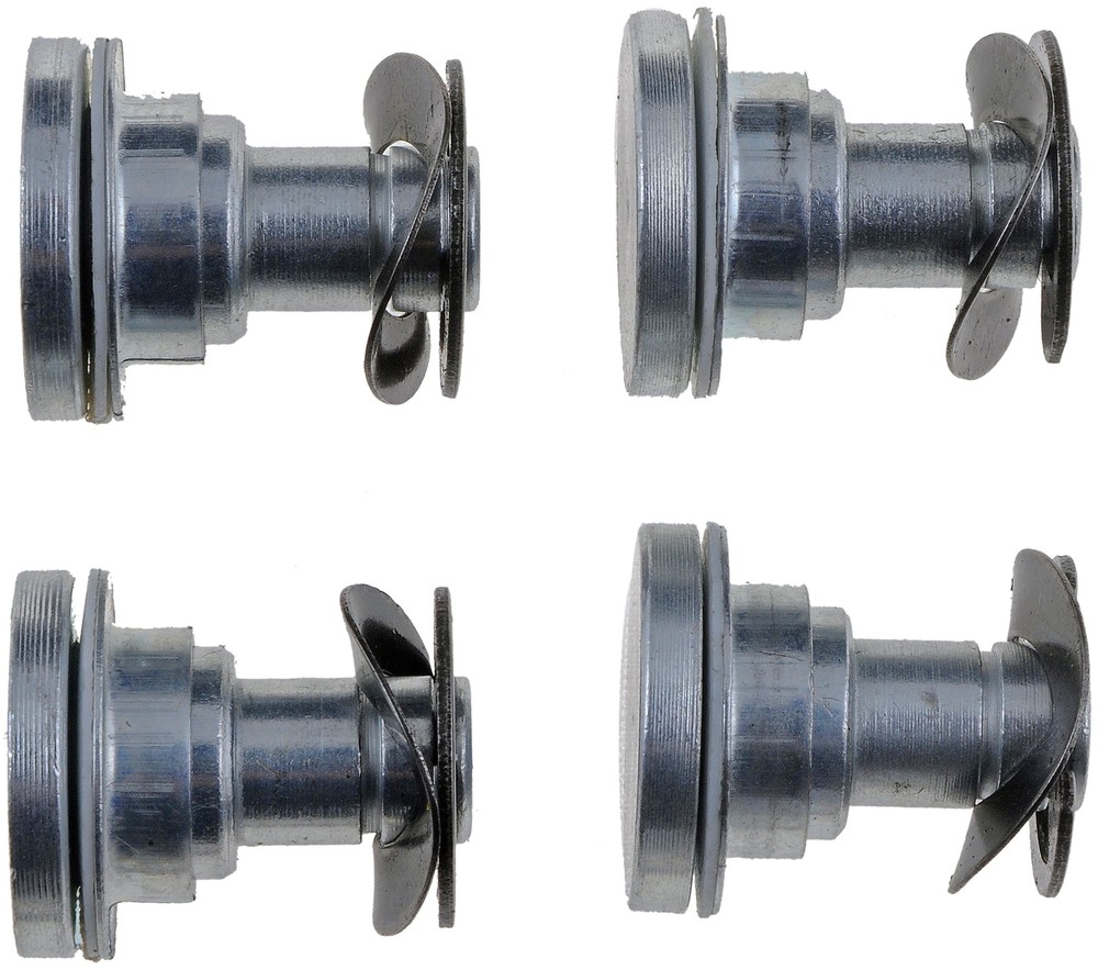 Door Hinge Pin And Bushing Kit - 4 Pins, 4 Bushings, 4 Washers And 4 Clips