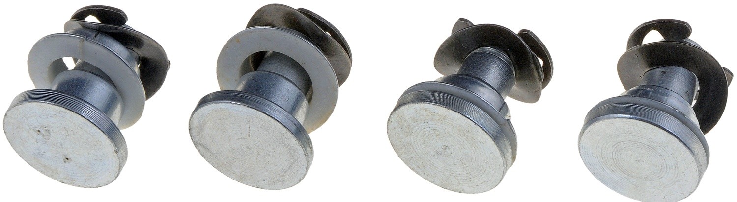 Door Hinge Pin And Bushing Kit - 4 Pins, 4 Bushings, 4 Washers And 4 Clips