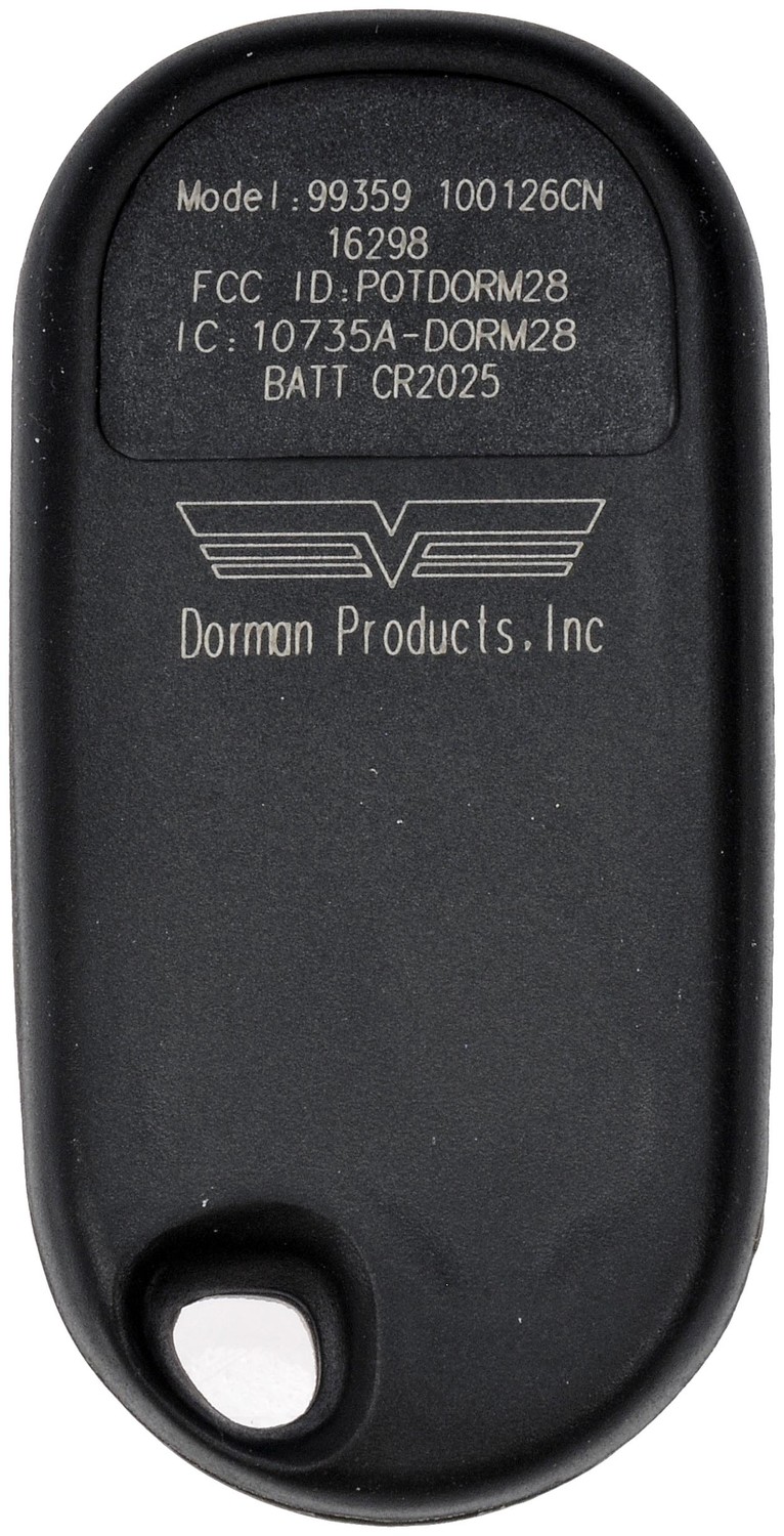 DORMAN - HELP - Key Fob - RNB 99359