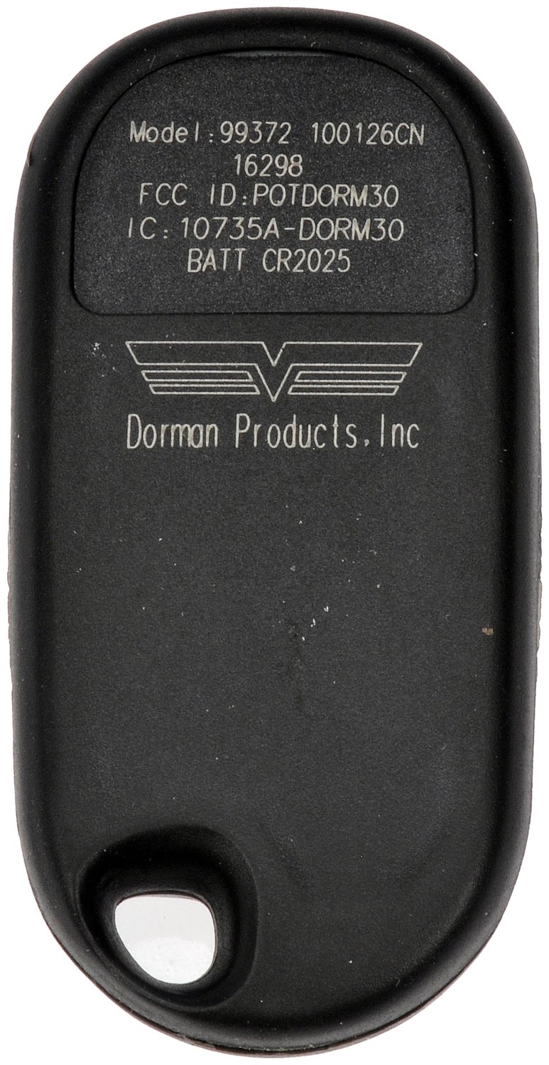 DORMAN - HELP - Key Fob - RNB 99372