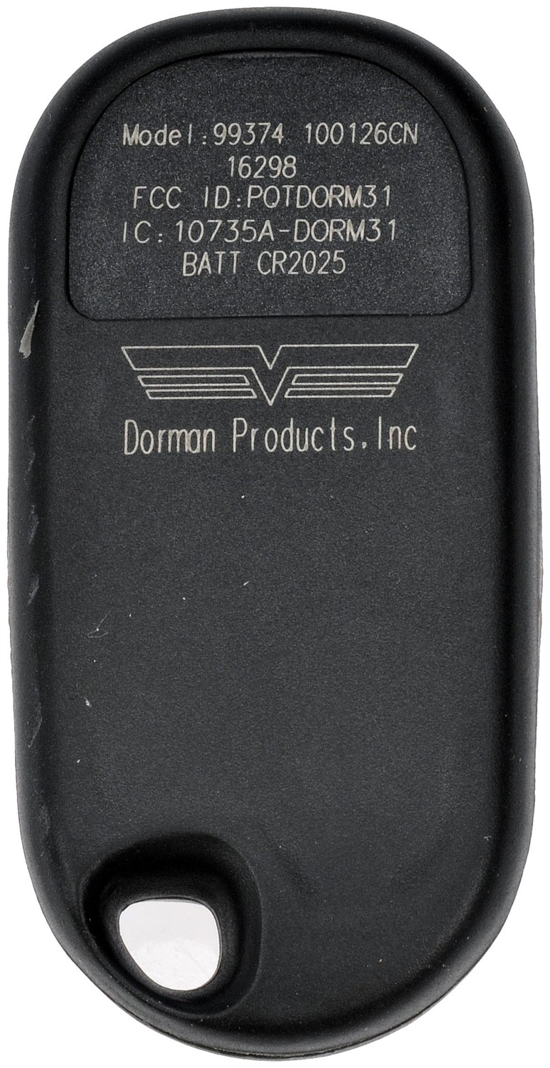DORMAN - HELP - Key Fob - RNB 99374