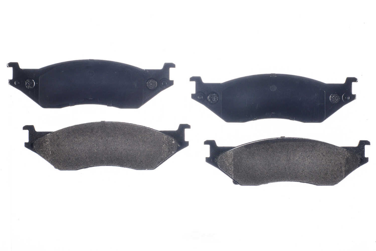 Ensemble de plaquettes de frein semi-métalliques RS Parts avec quincaillerie
