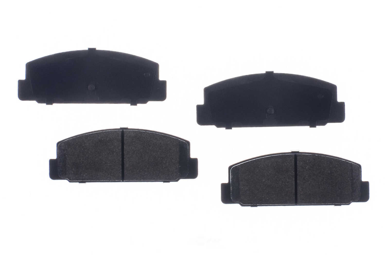 Ensemble de plaquettes de frein semi-métalliques RS Parts avec quincaillerie
