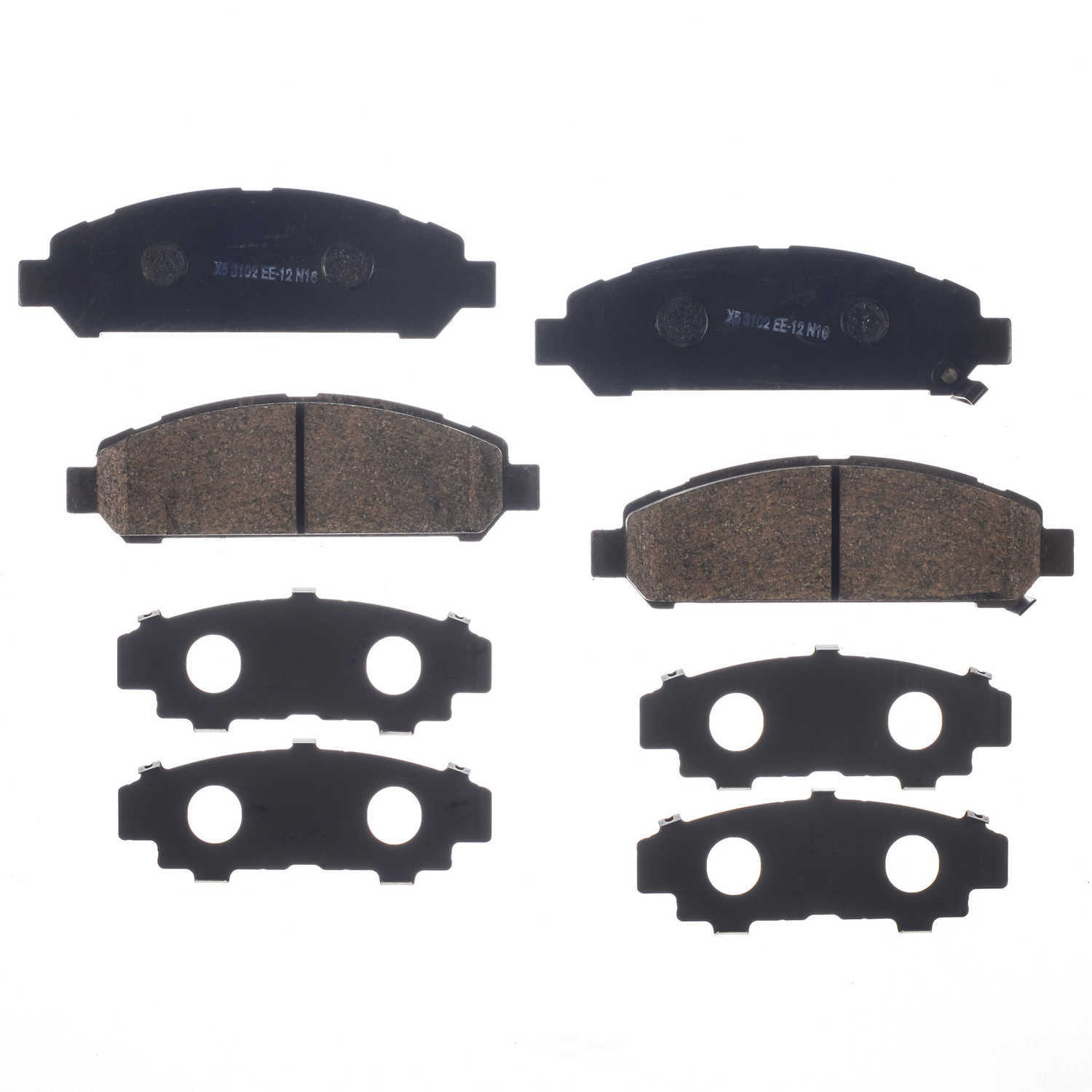 RS PARTS RSD1401M — Front Disc Brake Pad Set