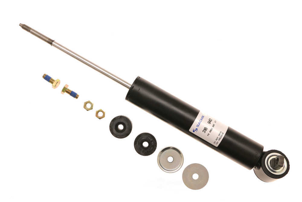 SACHS - Shock Absorber (With ABS Brakes, Rear) - SAC 316 942