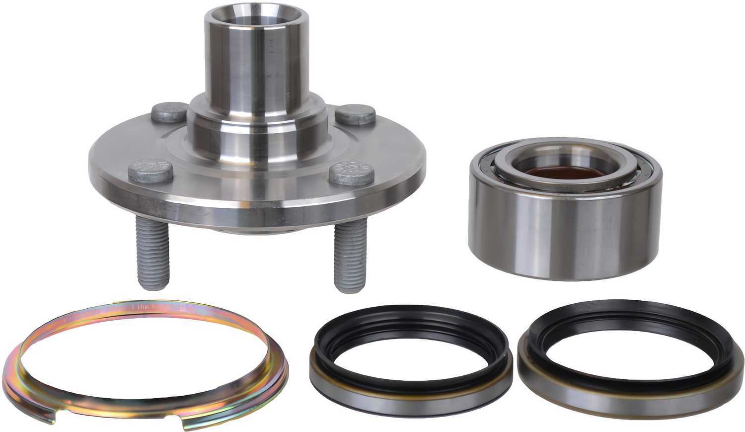 SKF (CHICAGO RAWHIDE) - Wheel Bearing and Hub Assembly Repair Kit ( Without ABS Brakes, With ABS Brakes, Front) - SKF BR930300K