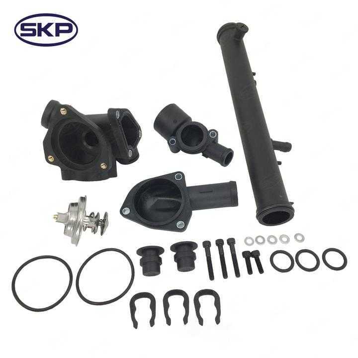 SKP - Engine Coolant Thermostat Housing Kit - SKP SK121230