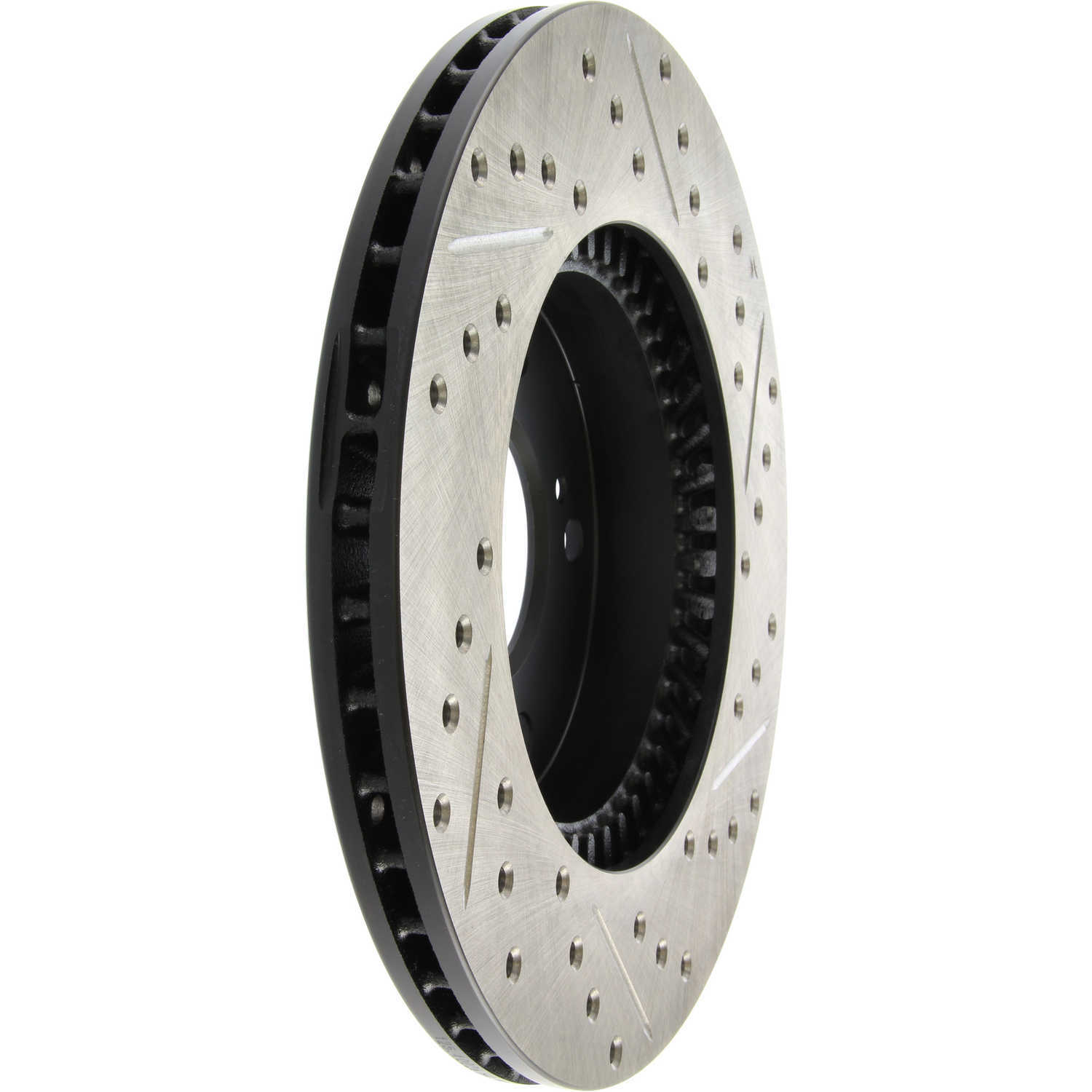 STOPTECH - StopTech Sport Cross-Drilled & Slotted Disc Brake Rotors - SOH 127.40026R