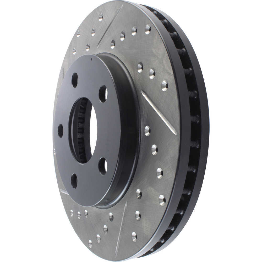 STOPTECH - StopTech Sport Cross-Drilled & Slotted Disc Brake Rotors - SOH 127.62050R