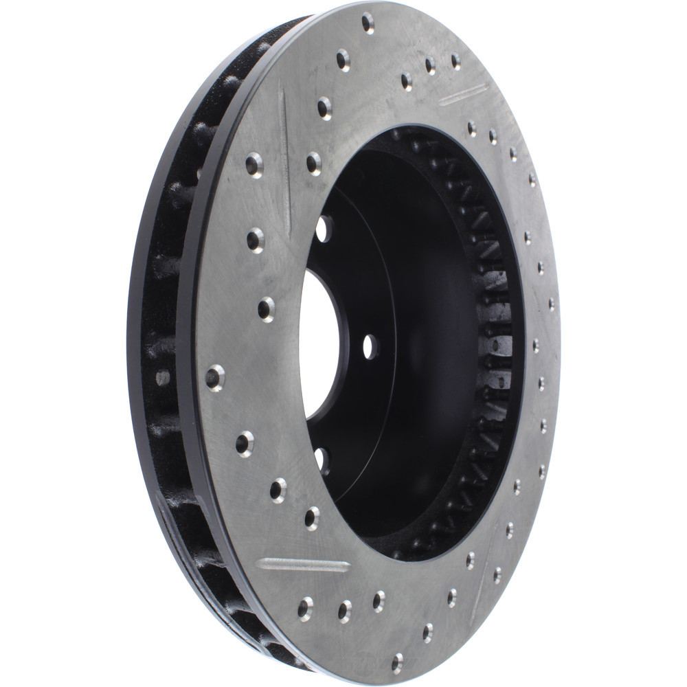 STOPTECH - StopTech Sport Cross-Drilled & Slotted Disc Brake Rotors (Front Left) - SOH 127.66022L