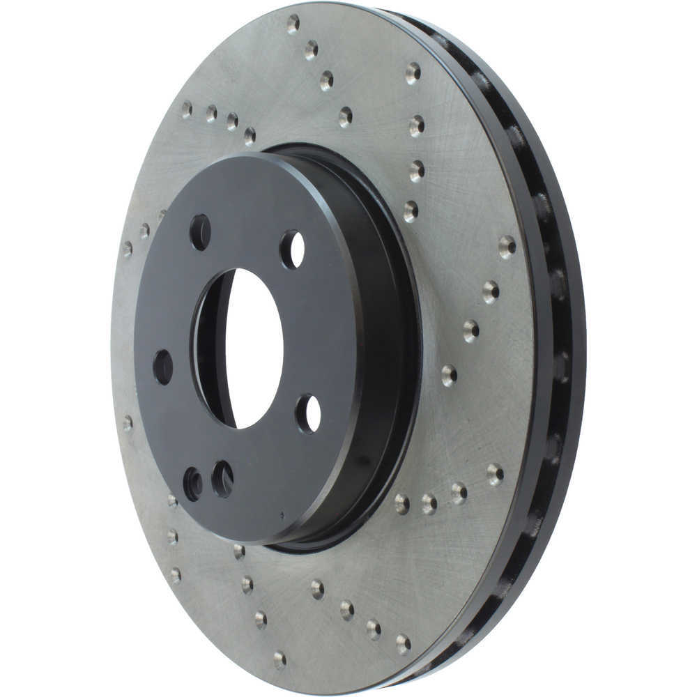 STOPTECH - StopTech Sport Cross-Drilled Disc Brake Rotors - SOH 128.35060L