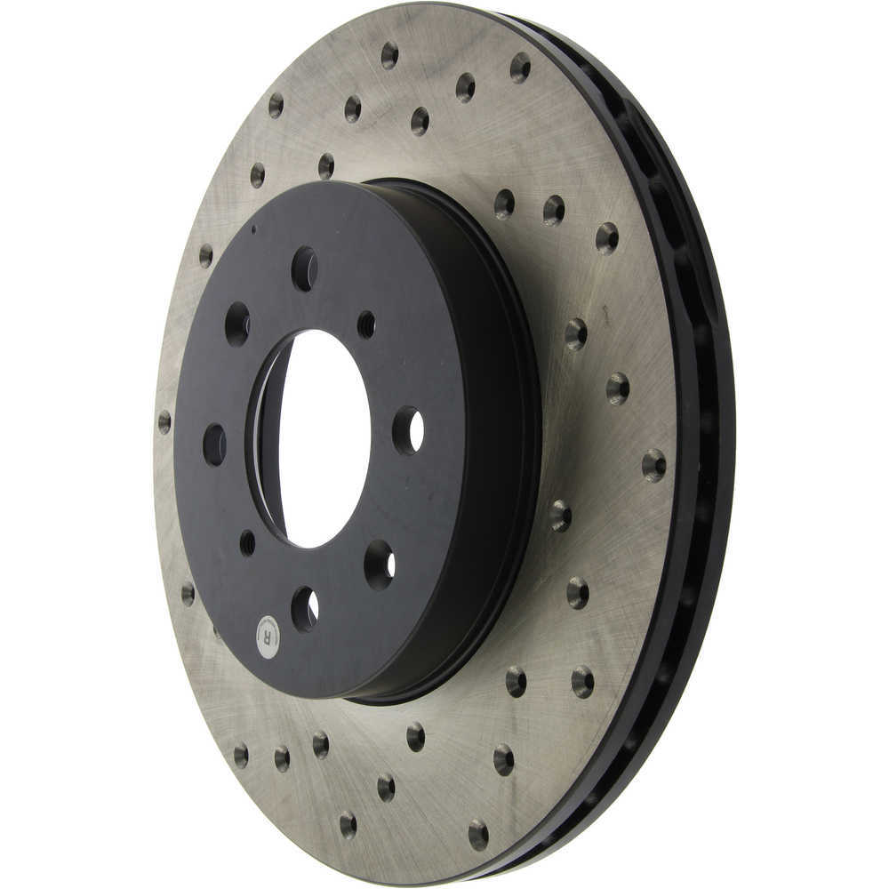 STOPTECH - StopTech Sport Cross-Drilled Disc Brake Rotors - SOH 128.40021R