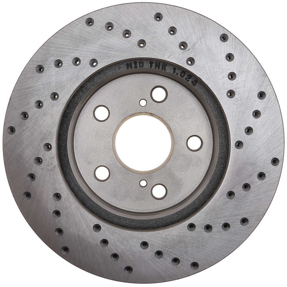 STOPTECH - StopTech Sport Cross-Drilled Disc Brake Rotors - SOH 128.44125R
