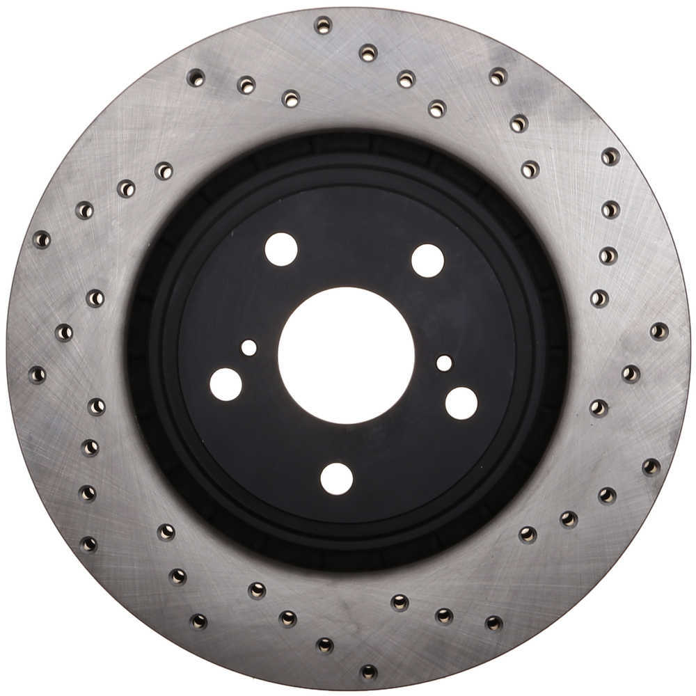 STOPTECH - StopTech Sport Cross-Drilled Disc Brake Rotors - SOH 128.44158L