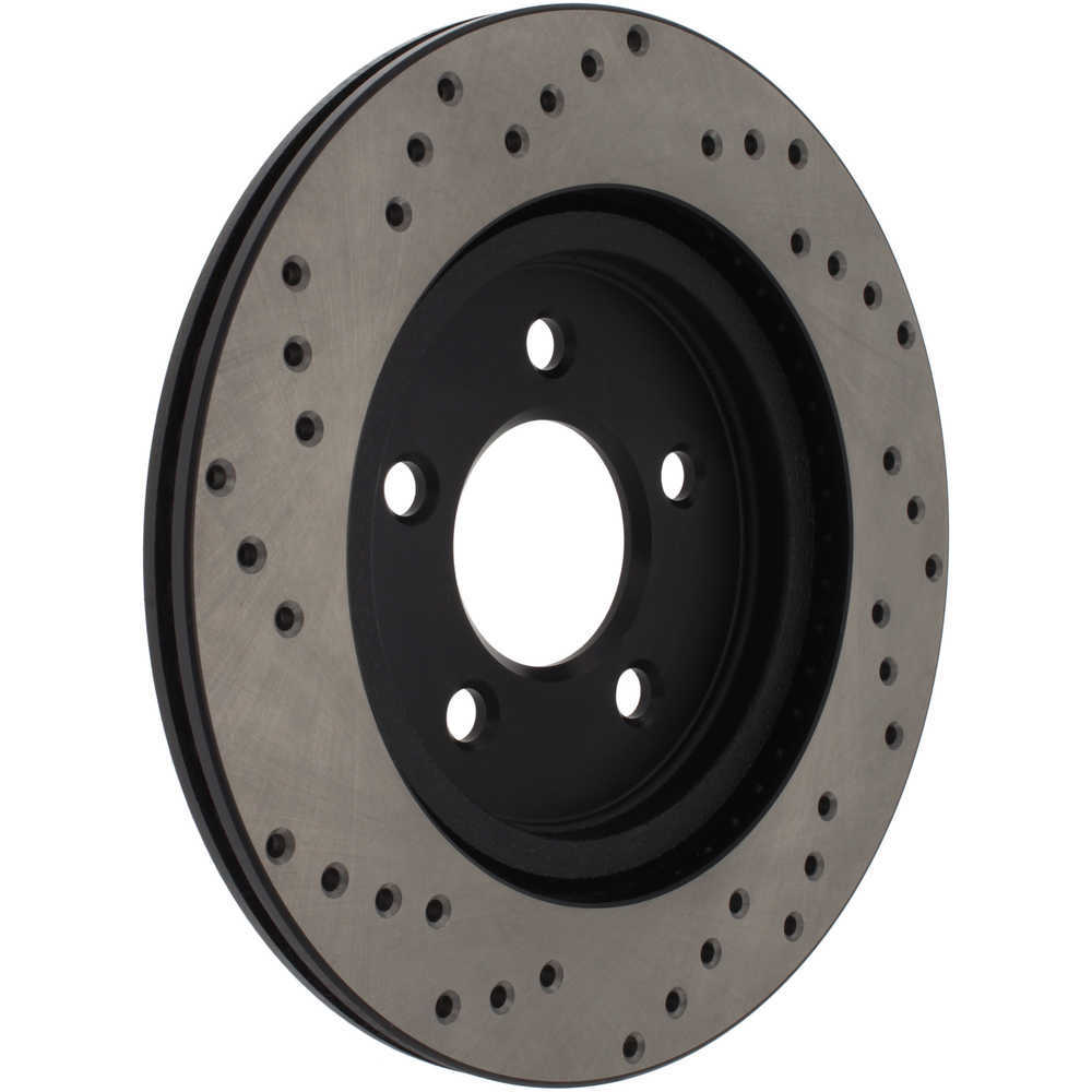 STOPTECH - StopTech Sport Cross-Drilled Disc Brake Rotors - SOH 128.61087R