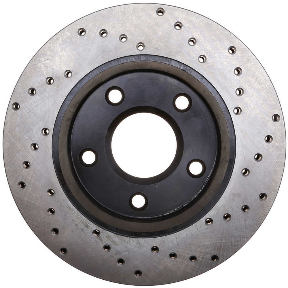 STOPTECH - StopTech Sport Cross-Drilled Disc Brake Rotors (Front Right) - SOH 128.67069R