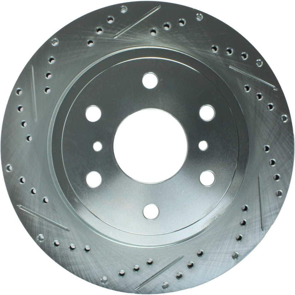 STOPTECH - StopTech Select Sport Cross-Drilled & Slotted Disc Brake Rotors - SOH 227.66065R