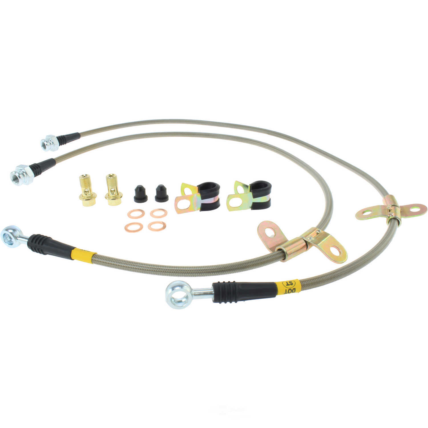 STOPTECH - StopTech Stainless Steel Hose Set (Front) - SOH 950.42012