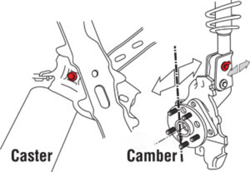SPECIALTY PRODUCTS - Alignment Caster / Camber Cam Bolt Kit - SPE 72350