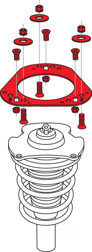 SPECIALTY PRODUCTS - Suspension Strut Mount - SPE 89685