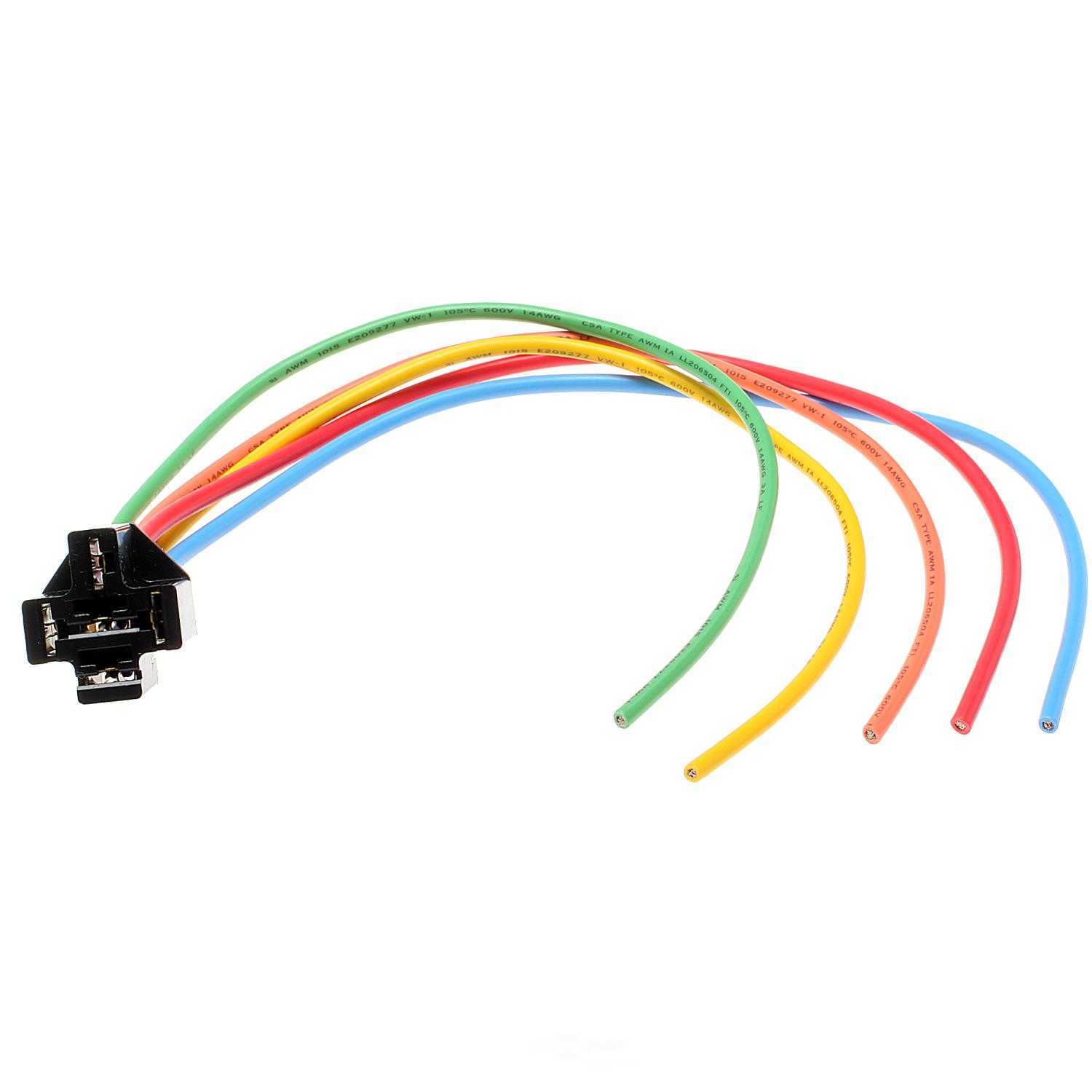 A/C and Heater Delay Relay Connector